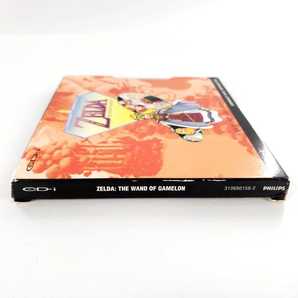 Zelda: The Wand of Gamelon (Philips CD-i, 1993) Complete w/ Slip Cover Tested